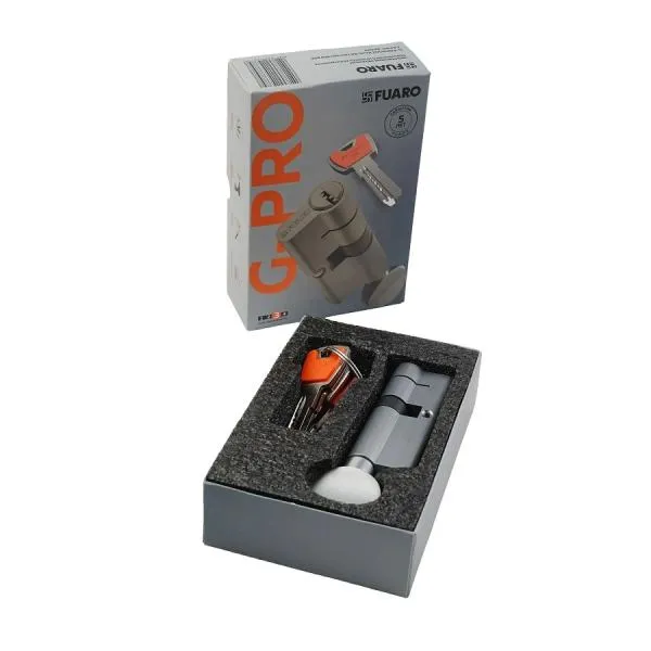 Цилиндровый механизм G-PRO5002 Knob 80 (35+10+35) SSC 5Key