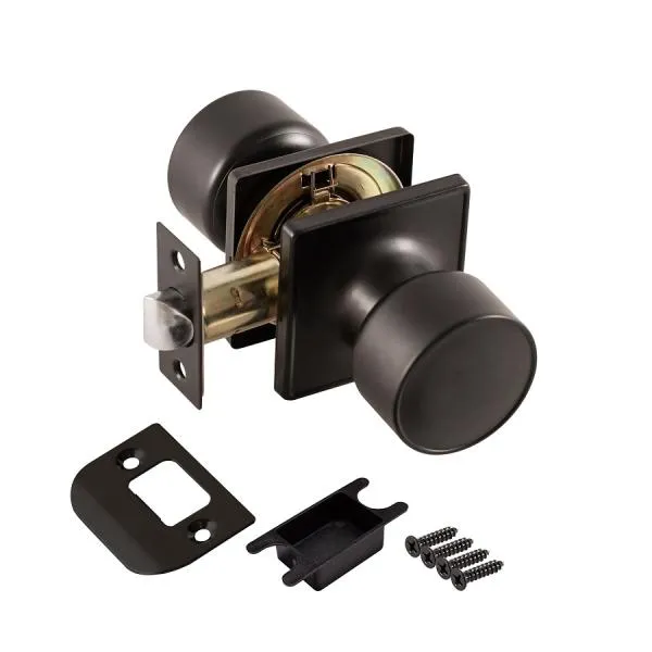 Ручка защелка DK772/BL BL-PS (кл./б/фик.) черный