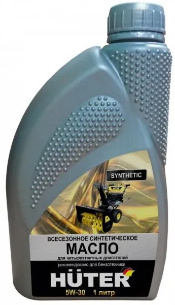 Масло полусинтетическое Huter 5W-30 для техники 1л