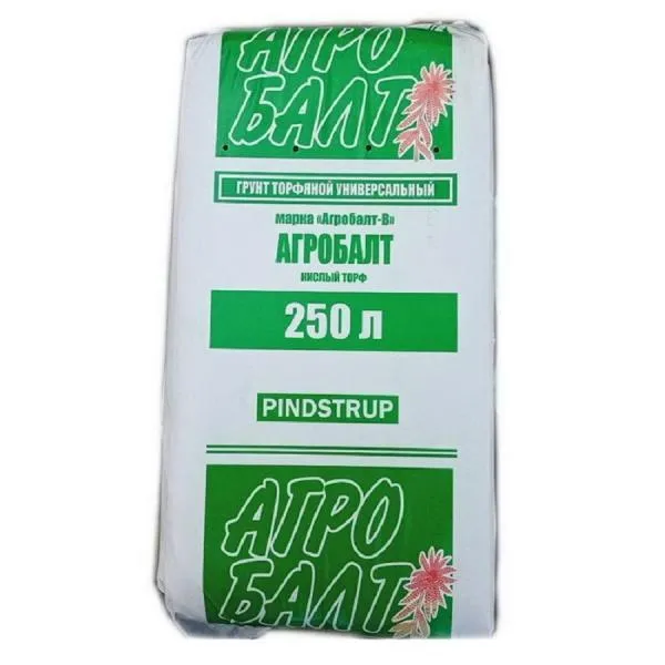 Торф Агробалт-В 250л (кислый)