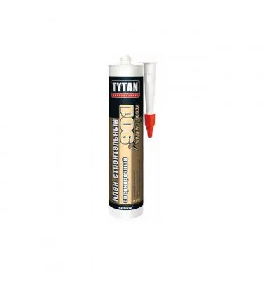 Клей Tytan Professional 901 строительный сверхпрочный бежевый 390 гр