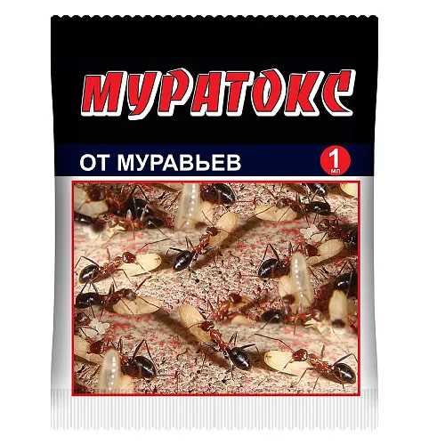 Инсектицид от муравьев Муратокс 1мл