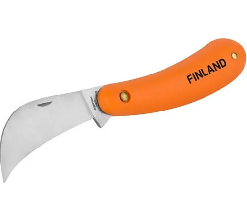 Нож садовый с изогнутым лезвием FINLAND