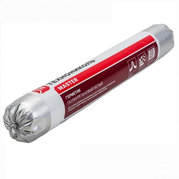 Герметик ТЕХНОНИКОЛЬ ПУ MASTER белый туба 600 мл