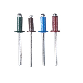 Заклепка вытяжная 3,2х8 DIN7337 RAL9003 белый