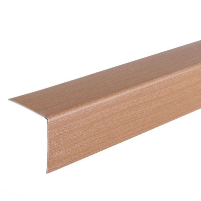 Угол отделочный ПВХ 20х20мм Вишня 2,7м