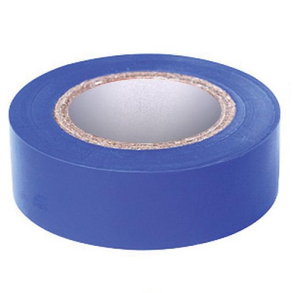Изолента ПВХ 15мм 20м синяя профессиональная ГОСТ 16214-86, МИЛЕН