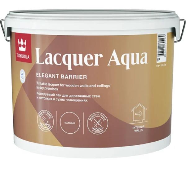 Лак интерьерный LACQUER AQUA ЕР полуглянцевый