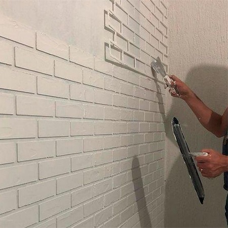 Трафарет бум-кирпичная кладка Бостона