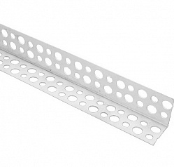 Угол штукатурный с сеткой 25х25мм 3,0м белый Угол штукатурный с сеткой 25х25мм 3,0м белый