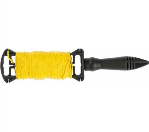 Шнур разметочный на катушке 100м MATRIX желтый