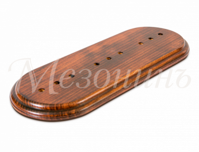 "Подложка трехместная ""Элегант"" темный дуб НОВАЯ ГОЛЛАНДИЯ"