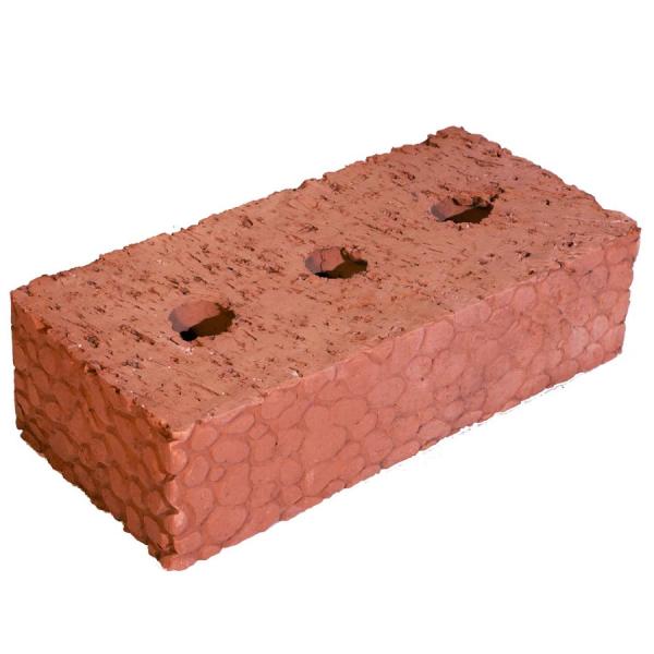 Кирпич строительный М-200 Тула 1 НФ полнотелый с 3 технологическими отверстиями