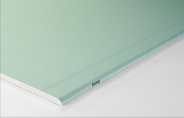 Гипсокартон КНАУФ влагостойкий 