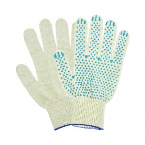 Перчатки хозяйственные ПВХ L