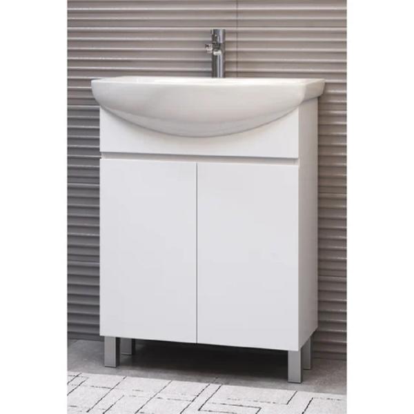 Тумба Wing 600-0-2 с раковиной Балтика 60