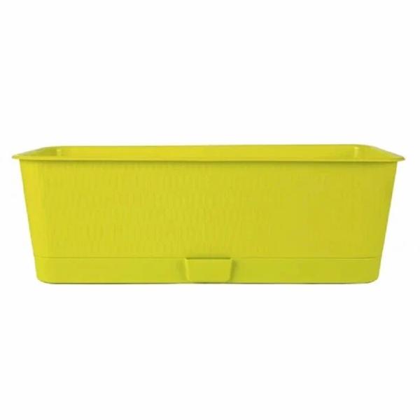 Ящик балконный Прованс 580 фисташка 9,5 л