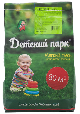 "Газон Зеленый квадрат Детский парк 2кг																														"