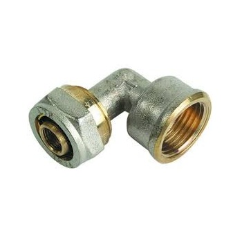 "Уголок обжимной для МП цанга/гайка 16х1/2""ВР"