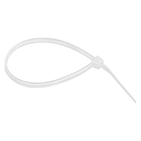 Хомуты 150*2,5мм пластиковые белые (100 шт.)