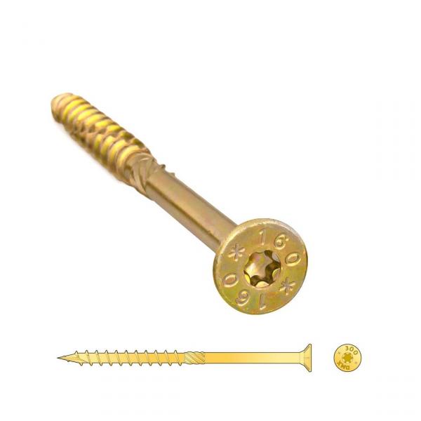 Шуруп для деревянных конструкций 5,0х80 потай