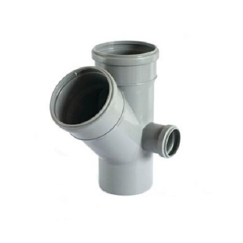 Крестовина 2 плоск. d110мм с отводами d110мм 45°и d50мм 90°справа(20)