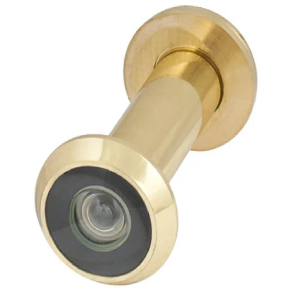 Глазок дверной, пластиковая оптика DV2, 16/55х85 GP Золото