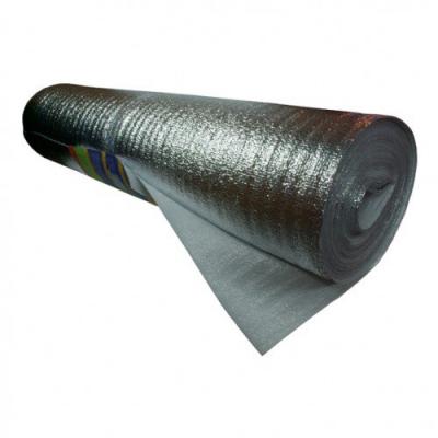 Теплоизоляция отражающая двусторонняя 10 мм 1,2 м х15