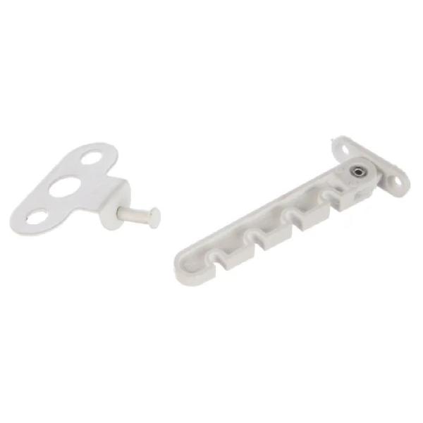 Ограничитель оконный (пластик) белый