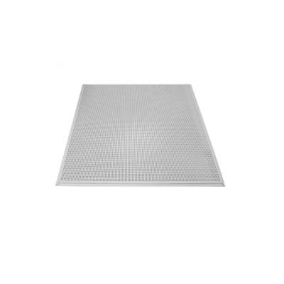 Кассета 595х595 LINE Т-24 с перф. Белая мат (36шт)