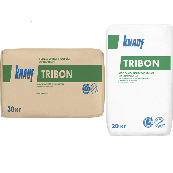 Наливной пол КНАУФ Трибон самонивелирующийся универсальный 