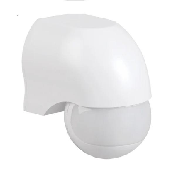 Датчик движения IEK ДД-010 1100Вт 180 градусов, дальность 10-12м, белый IP44