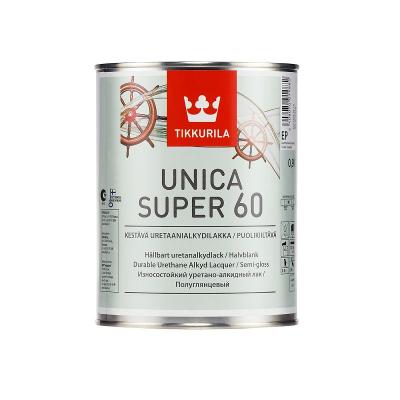 Лак UNICA SUPER 60 EP полуглянцевый 0,9л
