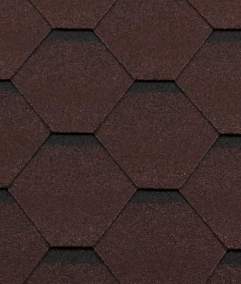 Гибкая черепица Roofshield С-S-03 Корич.антик(3м2)