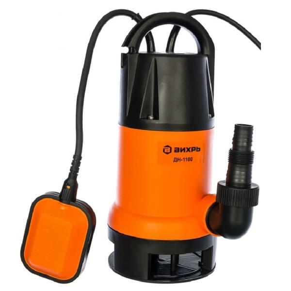 Насос дренажный Вихрь ДН-1100 1,1кВт 258л/мин напор 10м