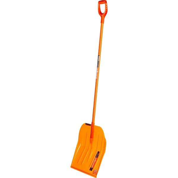Лопата снеговая AMIGO 470х400мм поликарбонат с металлическим черенком