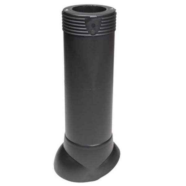 Труба вентиляционная без колпака RR33 Черный D=110 Н=500