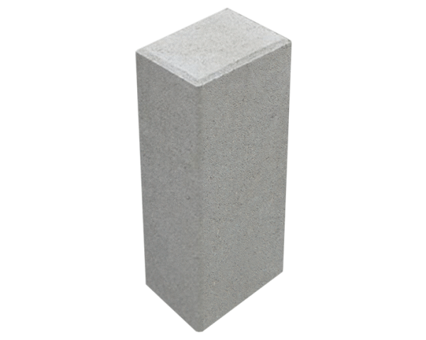 Палисад прямоугольный 120х160х500 серый