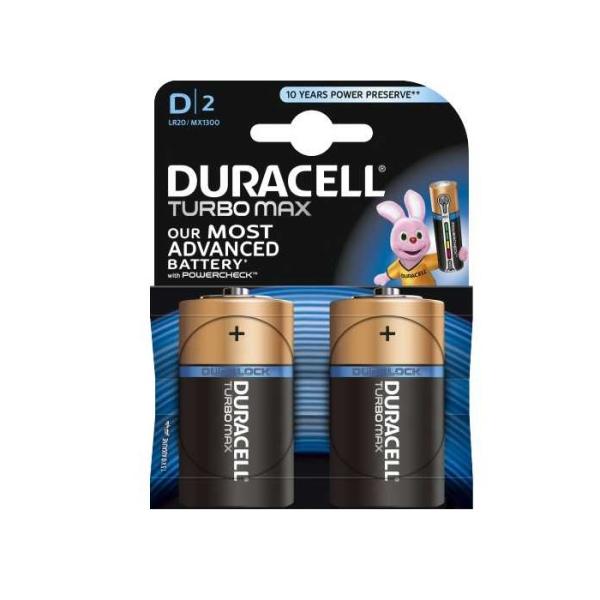 Батарейка щелочная DURACELL LR20 (D) 1,5В