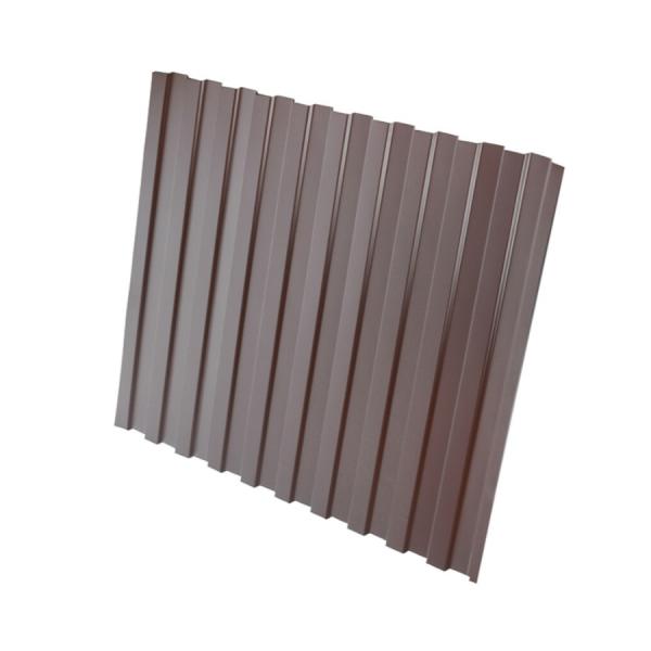 Профнастил С21-1000/1051  0,45мм ПЭ RAL8017 3,0м