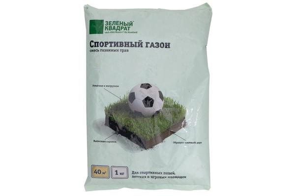 Газон Зеленый квадрат спортивный 1кг