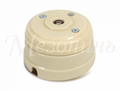 Розетка фарфор.TV (SAT) слоновая кость НОВАЯ ГОЛЛАНДИЯ