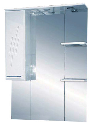 Зеркало-шкаф Флори 90 со светом