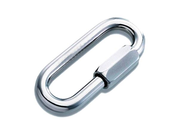 Карабин винтовой 5 мм оцинкованный