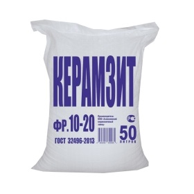 Керамзит 10-20 фракция фасованный 0,04 м3