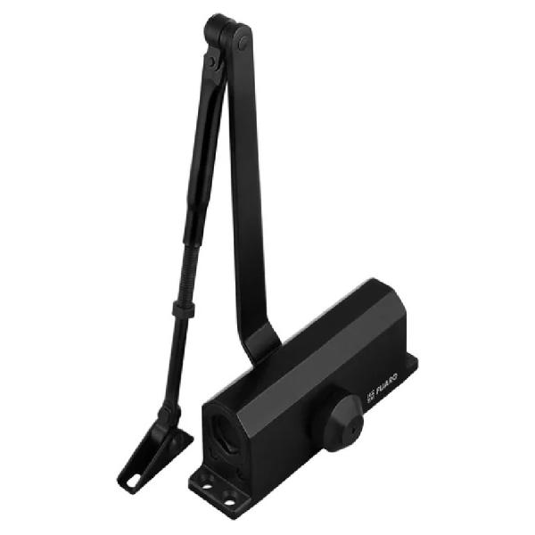 Доводчик дверной DC20-2 (DC-202) BL до 45 кг (черный) (43909) (FUARO)
