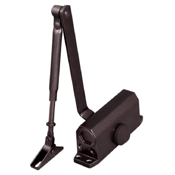 Доводчик дверной SDC2040 (SD-2040) BR 55-80 кг коричневый