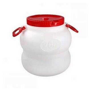 Бочка 40л с широким горлом с ручками