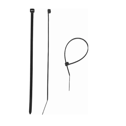 Хомуты нейлоновые ЗУБР КС-Ч.  4,8х400мм черные