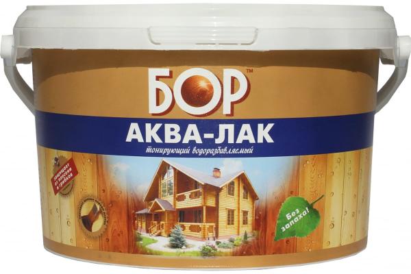 Защитная пропитка для древесины БОР AQUA 